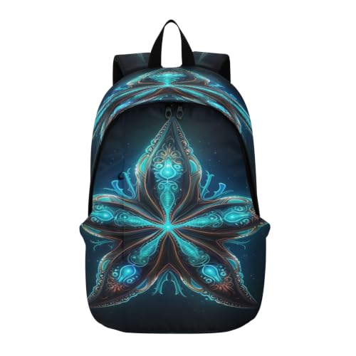 Sac pour voyage léger et confortable au motif artistique d'étoile de mer