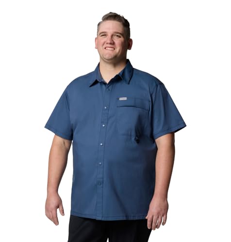 Columbia Landroamer chemise à manches courtes en sergé homme évite la transpiration en été