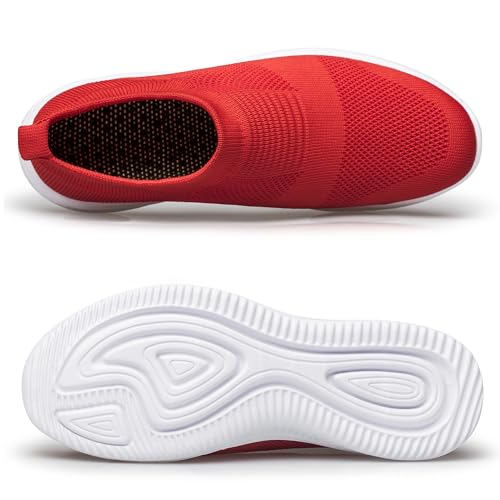 Image of vibdiv Pull-on Shoes Women Sock Sneakers Casual Lightweight Walking Jogging Yoga Indoor Outdoor Travel