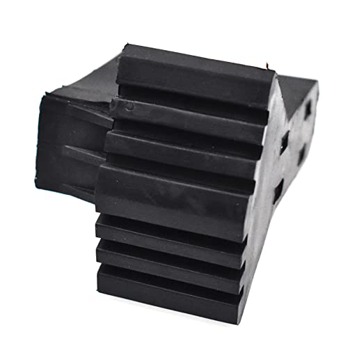Leiterfüße, Xiuyer 4pcs Rutschfeste Leiterfüße, Leiterfüße Gummipads Set, Leiterfußabdeckung, Schwarz Leiterbeinabdeckungen für Verlängerungsleiter Heimarbeiter auf Der Baustelle
