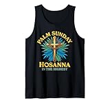 Palm Leaf Holy Week Palm Sunday Hosanna in The Highest 2026 Tank Top