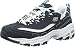 Skechers Sport Women's D'Lites Life Saver Fashion Sneaker, Navy/White, 9 XW US