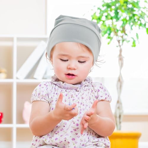 Gorros de algodón para bebés: 6 piezas suaves y cómodas para la primera puesta en el hospital. 6