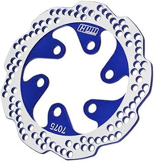 Aluminum 7075-T6 Rear Brake Disk For LOSI 1:4 Promoto-MX Motorcycle Dirtbike RTR LOS06000 LOS06002 Upgrade Parts - Blue