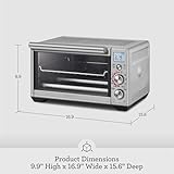 Breville Smart Oven Air Fryer Compact, Brushed Stainless Steel