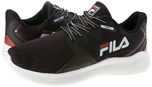 Tênis Sparky, Fila, Masculino, Preto/Vermelho/Branco, 40