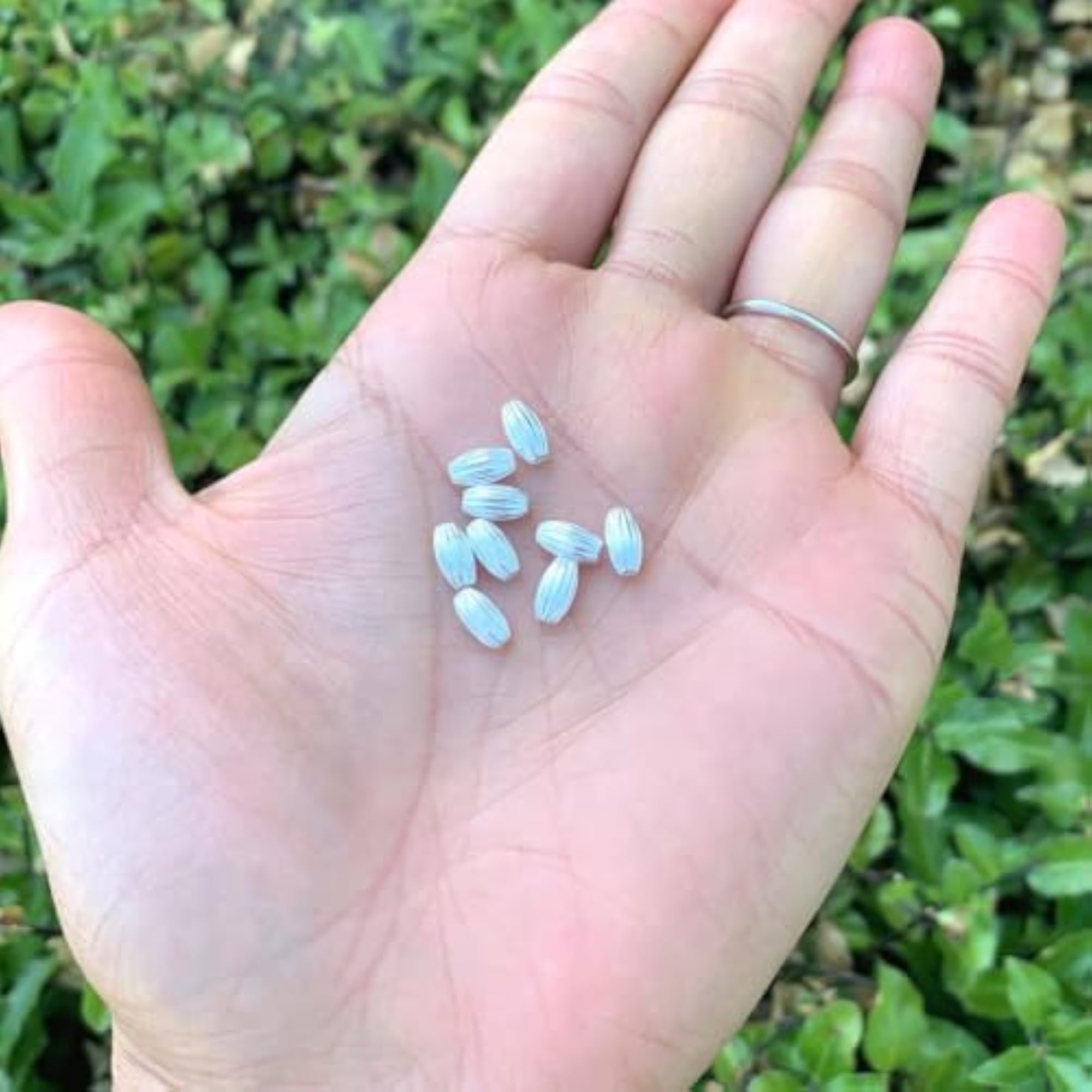 200pcs Top Quality Beautiful Melon Spacers for Jewelry Craft Making