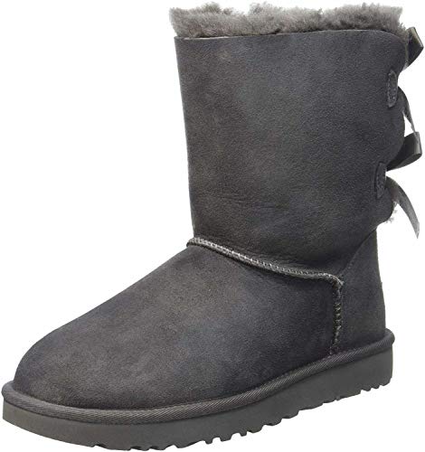 UGG Bailey Bow Ii, Stivali Classici, Donna, Grigio, 38 EU