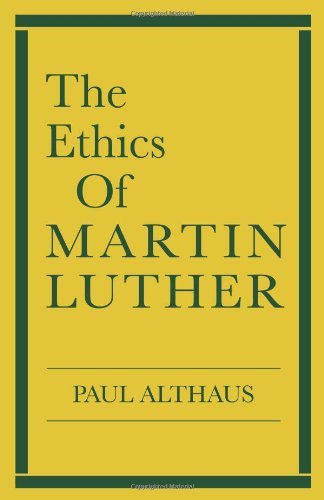 Télécharger Ethics of Martin Luther by Paul Althaus (1972-02-01) Livre eBook France