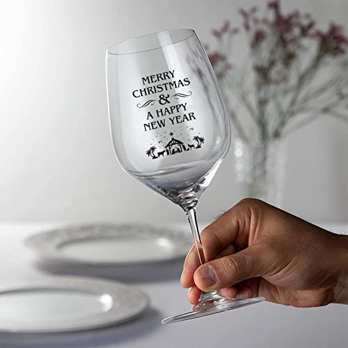 Verre à vin rouge de Noël 325 ml : le cadeau idéal pour les fêtes