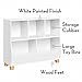 RiverRidge Catch-All Kids Toy Storage Organizer with 3 Cubbies and 2 Storage Bin Compartments