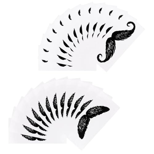 Luxshiny Pegatinas para Depilar la Nariz y Barba Cera Negra de Pp, Simple y Conveniente, Adecuado para Cuidado Diario y Modelado de Bigote