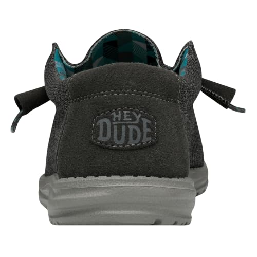 Image of Hey Dude Men's Wally Woven Loafer | No Tie Laces, Lightweight Flexible Outsole, Patriotic Style