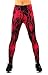 Neonysweets Womens Printed Yoga Pants Active Workout Leggings Stretch Tights L