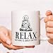 Produktbild Relax Nothing is Under Control Kaffeetasse Zen Yoga Buddha Statue Buddhismus Kaffeetasse Buddha Kaffeetasse Buddha Tasse Buddha Tasse