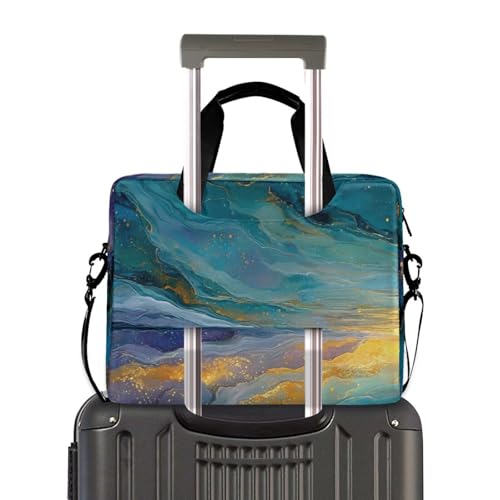 Bolso mensajero para laptop 13-16 Pulgadas con múltiples bolsillos miniatura 4
