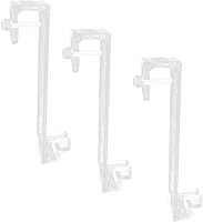 Vista 1 de Soporte para pecera, accesorio de acuario, repuesto automático para acuario, para acuario, 3 piezas, soporte transparente para pecera, 5.9 in