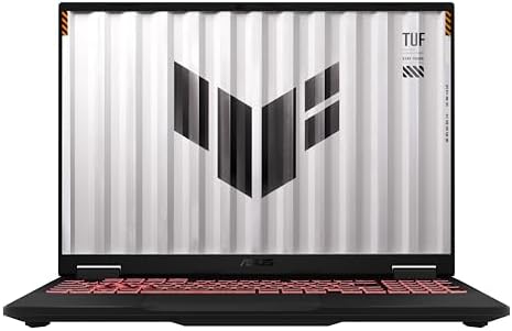 ASUS TUF Gaming A16 Gaming Laptop, 16” 165Hz, AMD Ryzen 7 260, NV...