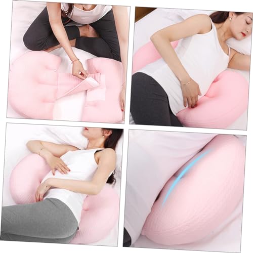 SHOWERORO 1Pc Travesseiro De Maternidade Travesseiro De Corpo Para Mulheres Grávidas Cama Apoio Abdo