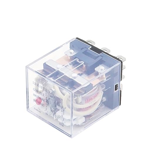 Relais 11 broches AC 48V avec contact en argent 10A et témoin lumineux LED