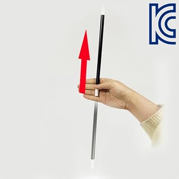 Self-Moving Magic Wand (5p)-Magic Stick Rod Pop up Magic Tricks Self Rising Close up Magic Cane Rise Magic,from Hand Move Visual Illusion Stick