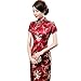 Kalaokei Cheongsam-Kleid für Damen, traditionelles Pflaumenblüten, chinesisches langes Brautjungfern-Abendkleid