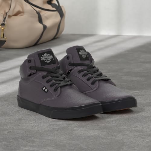 Image of Harley-Davidson Men's Wrenford Canvas Motorcycle Casual Sneaker