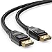 Produktbild deleyCON 2m DisplayPort 8K Kabel 1.4-1080P bis 8K - Optimal für Gaming Monitore bis 240Hz PC HBR3 DSC HDR-10 - Schwarz