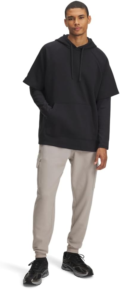 Under Armour Mens Rival Fleece Cargo Joggers - Image 3