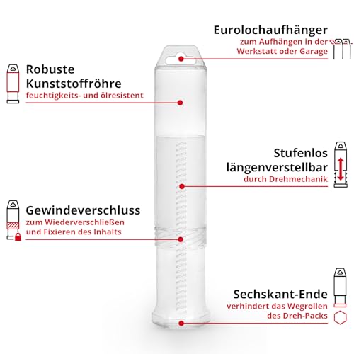 Original Einhell 7-tlg. SDS Plus Hammerbohrer-Set, 160 mm (aus 40Cr Werkzeugstahl mit vierschneidiger Hartmetallplatte, Zentrierspitze, für Renovierungs- oder betonbezogene Befestigungsarbeiten)
