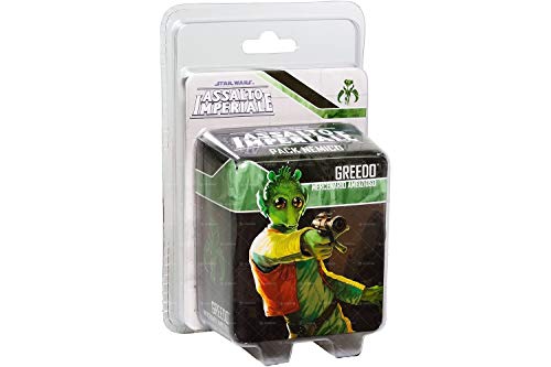 Asmodee-GTAV0868 Star Wars Imperial Assault expansión Greedo, Color (Fantasy Flight Games 9035)