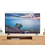 WLWLEO Anti Glare Film TV Screen Protector, 32 Inch Monitor Blue Light Blocking Filter, Anti-UV Eye Protection, Ultra-Clear Frosted Film for 55 Inch Screen,55 inch