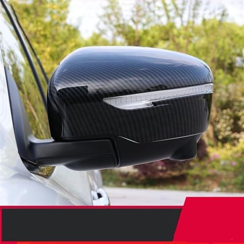 Couverture rétroviseur pour Nissan X-Trail T32 protection anti-rayure ABS carbone J11