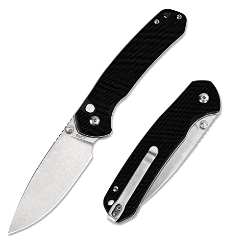CJRB Bolt J1960-BGY Taschenmesser Blau AR-RPM9 G-10 Recoil Lock V2 Drop- Point Daumenpin Plain Edge