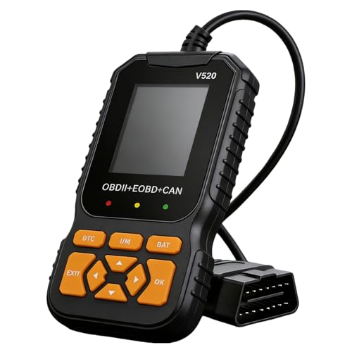 OBD2 Auto Diagnostic Scanner with Live Data Stream ABS/SRS Scan Battery Voltage Test Oxygen Sensor Check Engine Reset for All 1996+ Cars