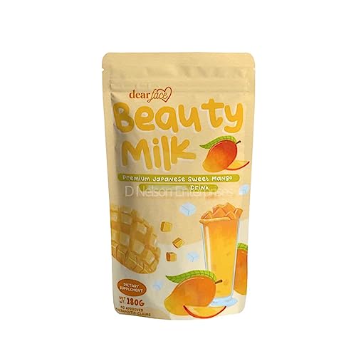 Dear Face Beauty Milk Premium Japanese Sweet Mango Drink 10 Sachets