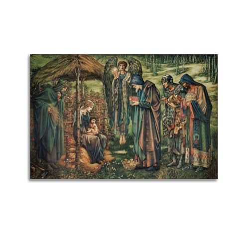 The Star of Bethléem peinture Burne-Jones affiche artistique 60x90 haute définition