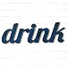 drink - Metal Wall Art home decor - Handmade - Choose 16", 24.5" or 33.25" long, Choose your Patina Color and you can and Choose from a Variety of Words in Options