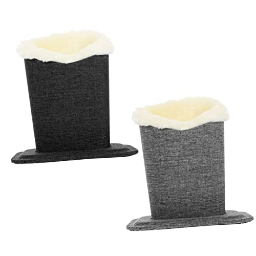 COLLBATH Multiple Sunglass Holder Glasses Holder for Nightstand Desk Plush Glasses Base