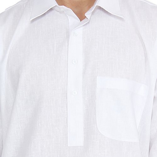 Kurta Hombre Sojanya ropa cómoda transpirable de corte holgado para pieles sensibles 5
