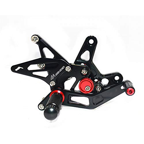 Rearsets Rear Sets Footpegs Cnc Adjustable Compatible With Kawasaki Zx6R 2007-2008 #TOP4