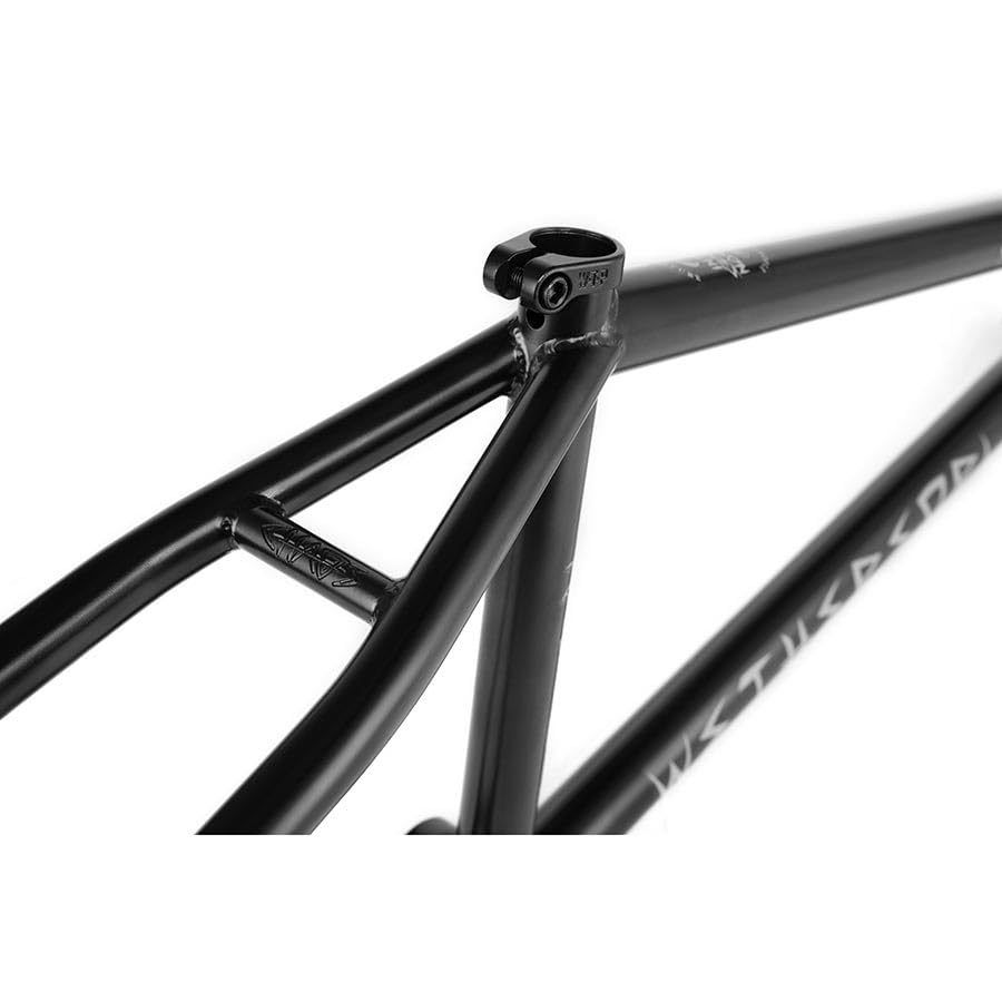 We The People Chaos Machine BMX Frame - 21.7' TT, Black
