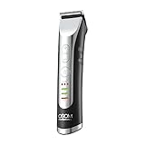 OSOM Professional Hair Trimmer - Afilador profesional OSOMHTCHC338, batería LiFePo4, 100-240 V, 50/60 Hz, color gris