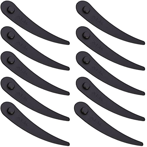 Masterpart ALM Plastic Trimmer Blades compatible with Bosch ART 26-18Li Grass Lawn Strimmer Pack x 10