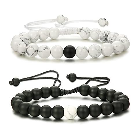 Pulseras de distancia para él y ella THUNARAZ Cover