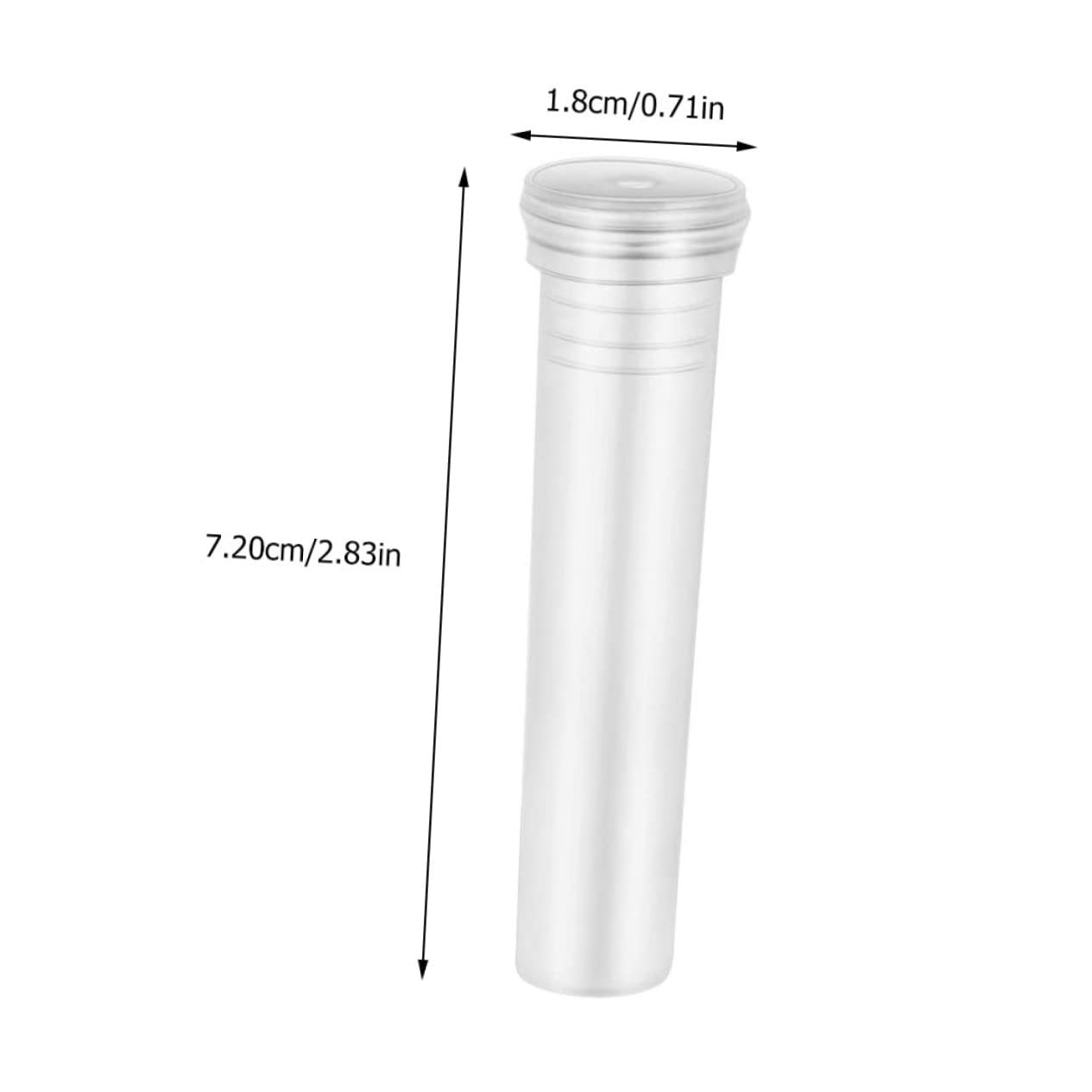 Levemolo Flower Arrangement Made Easy 100pcs Plastic Flower Water Storage Tubes Fresh Tube for Preservati