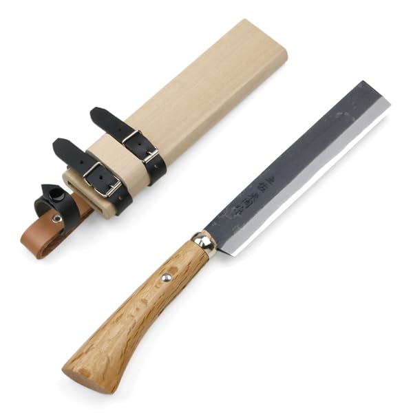 土佐鞘鉈　180mm 土佐・忠親 青鋼 鞘鉈6寸180