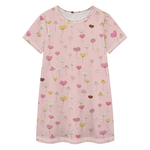 Vestidos de verano para niñas el regalo ideal de cumpleaños con estampado de hongos estilo japonés