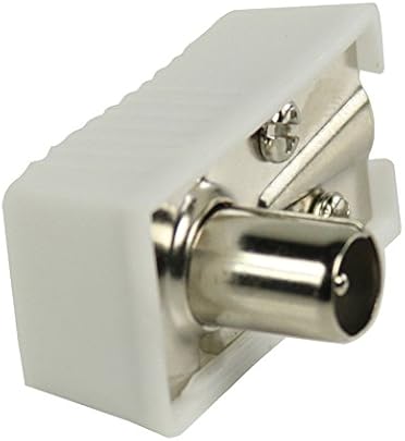 Valueline VLSP40900W connettore coassiale pezzo i Valueline VLSP40900W connettore coassiale pezzo i