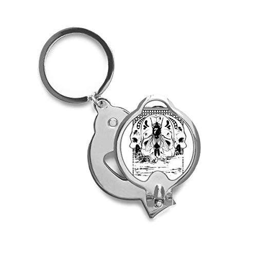 Coupe-ongles motif squelette de mouche en acier inoxydable durable
